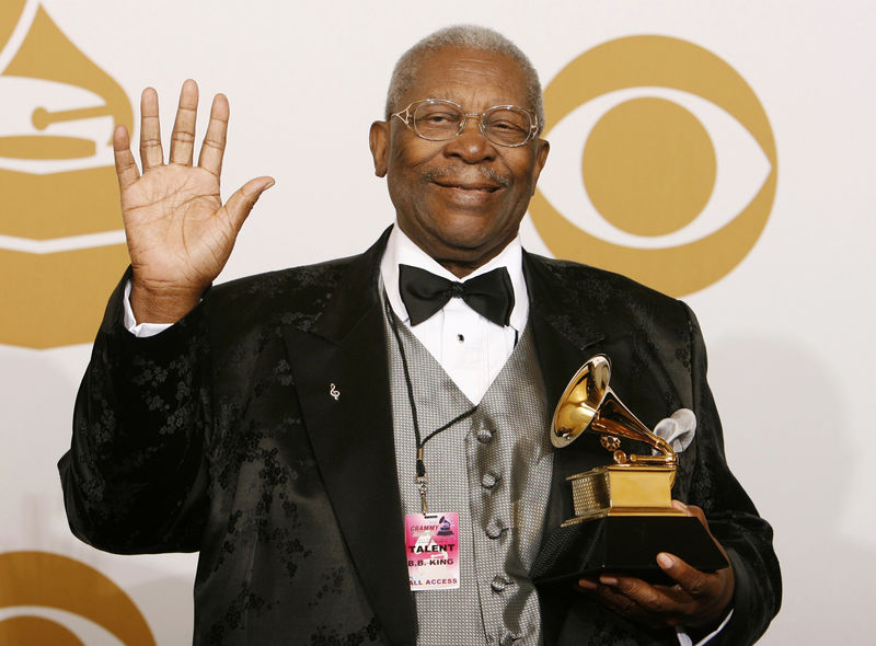 © Reuters. Autoridades investigarán la muerte de B.B. King, según funcionarios