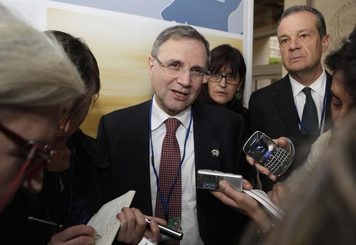 © Reuters. Il governatore della Banca d'Italia Ignazio Visco in una immagine di archivio