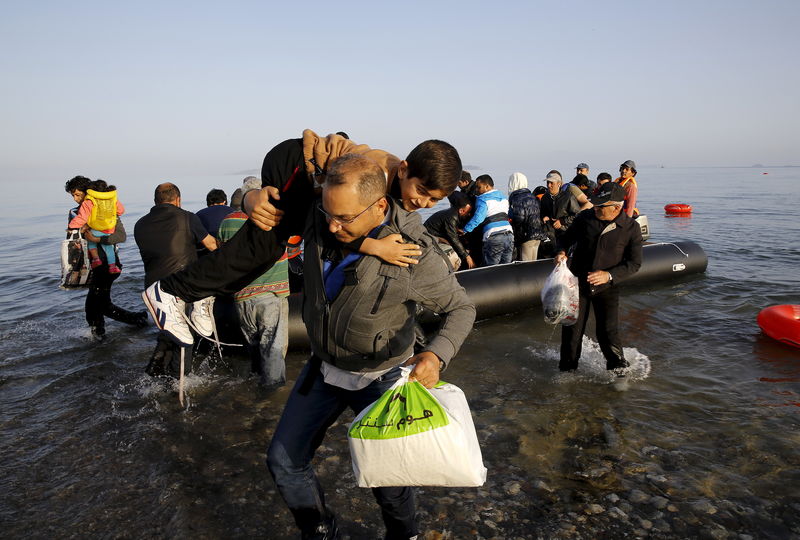 © Reuters. Sólo los nuevos refugiados se beneficiarán de sistema de cuotas UE, según un borrador