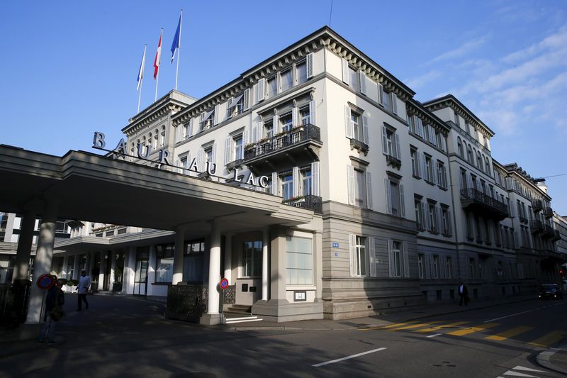 © Reuters. Hotel Baur au Lac hotel, em Zurique, na Suíça