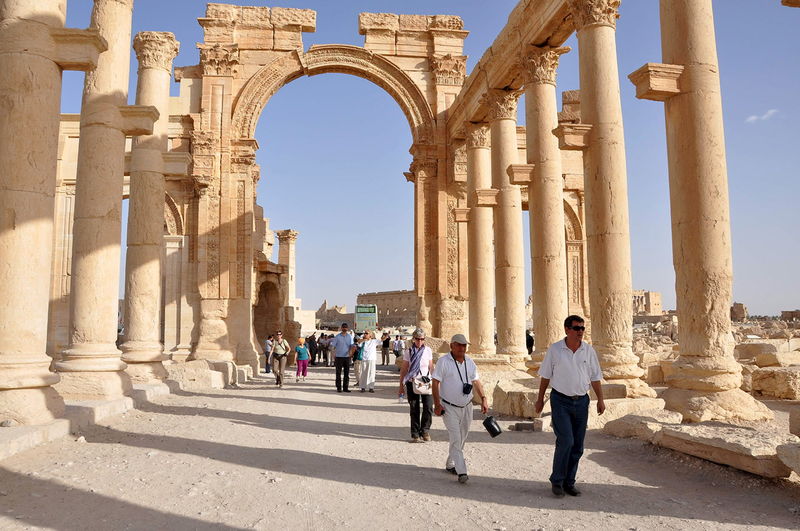© Reuters. El Estado Islámico ejecuta a 20 personas en el anfiteatro de Palmira