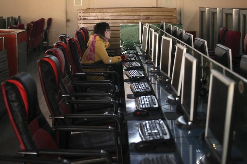 © Reuters. صحيفة رسمية: خطة الصين لأمن الانترنت تهدف لحماية أسرار الدولة