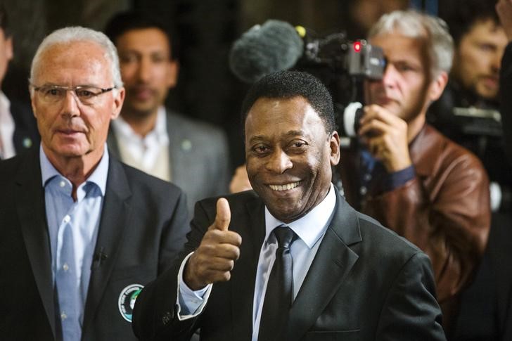 © Reuters. Pelé visitará Cuba por primera vez para asistir a un partido del New York Cosmos