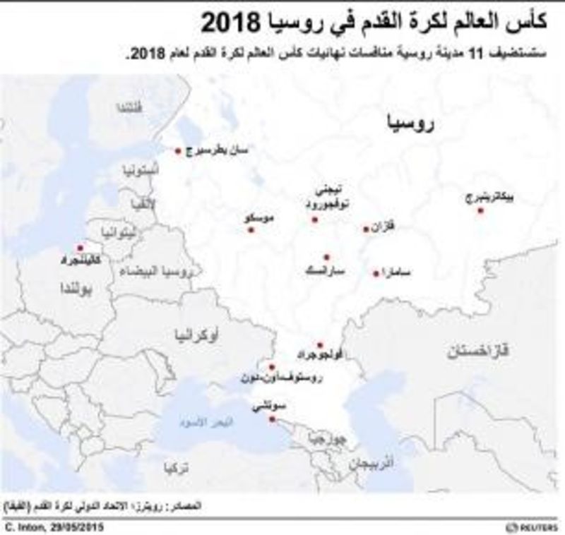 © Reuters. بلاتر يقول إن اختيار روسيا وقطر هو سبب مشاكل الفيفا