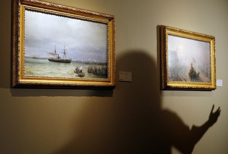 © Reuters. Sotheby's procederá a la venta de un cuadro ruso "robado"