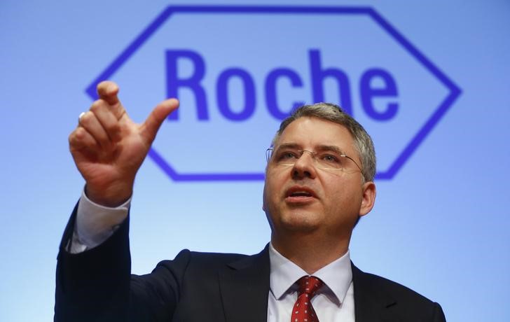 © Reuters. Roche y AstraZeneca ayudan a las acciones europeas en la apertura 