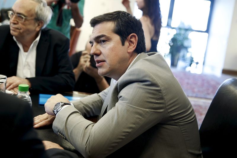 © Reuters. Grecia envió una propuesta integral a sus acreedores el lunes, dice Tsipras