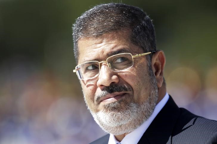 © Reuters. Ex-presidente do Egito, Mohamed Mursi, em foto de arquivo