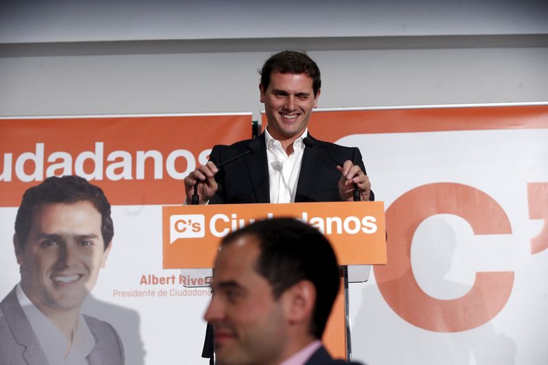 © Reuters. El candidato de Ciudadanos en Madrid descarta pactos cruzados por regiones