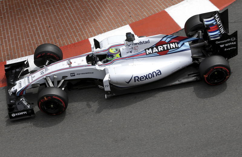 © Reuters. Piloto da Williams, Felipe Massa, no GP do Mônaco