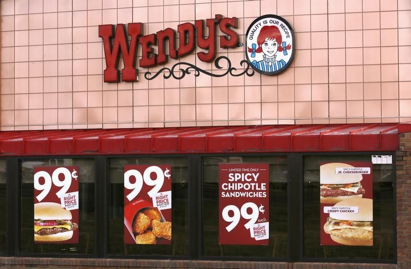 © Reuters. A Wendy's store is seen in Westminster, Colorado