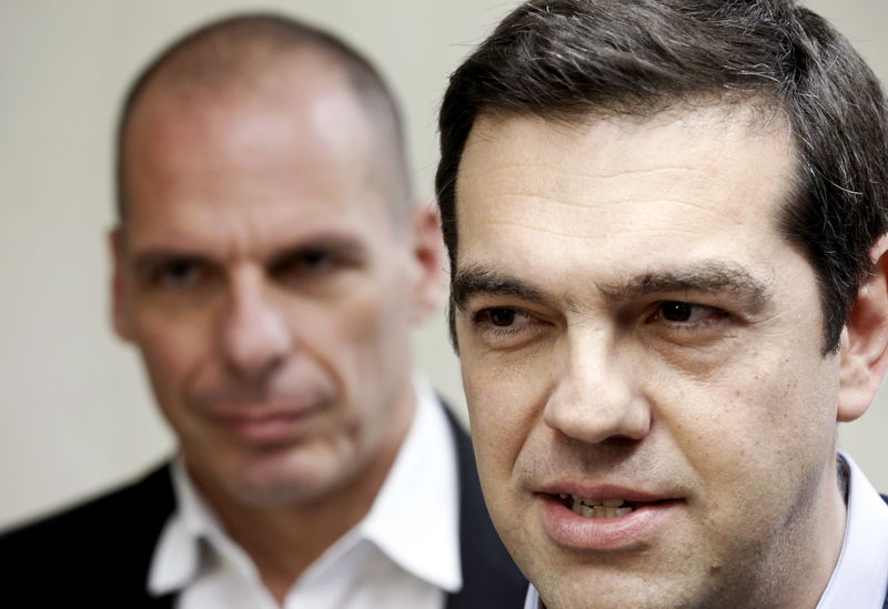 © Reuters. Grecia, buscando un compromiso, amenaza con incumplir pago al FMI