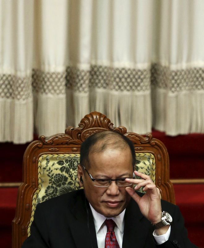 © Reuters. Presidente filipino, Benigno Aquino, no Parlamento japonês