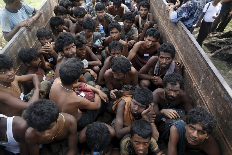 © Reuters. ميانمار: الهجرة مشكلة إقليمية و"اضطهاد" الروهينجا ليس  السبب