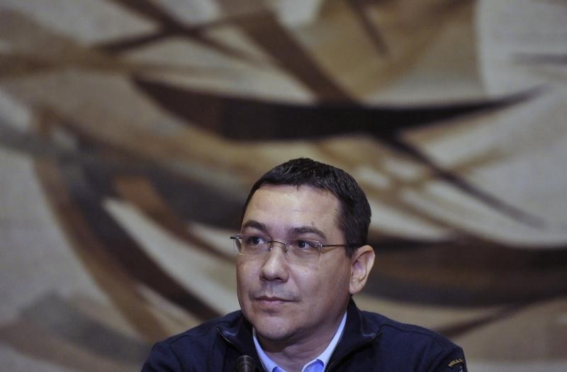 © Reuters. El presidente rumano pide dimitir al primer ministro por supuesta corrupción