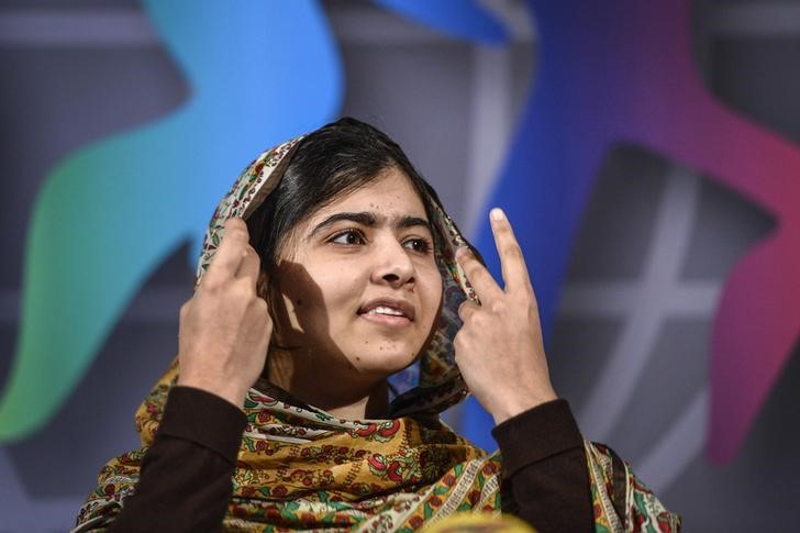 © Reuters. Ganhadora do Nobel da Paz Malala Yousafzai