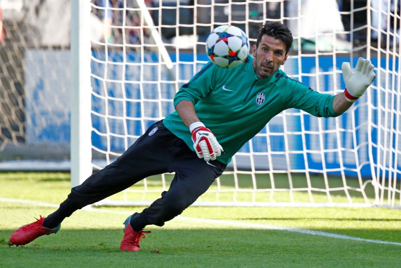 © Reuters. Juventus Training - UEFA Champions League Final Preview