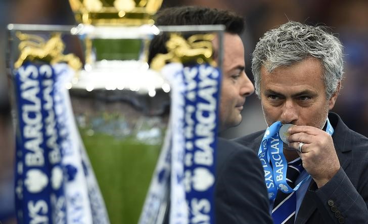 © Reuters. Lo único que importa en el fútbol es ganar, según Mourinho