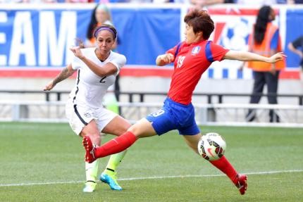 © Reuters. Soccer: Women's Friendly-USA vs Korea Republic