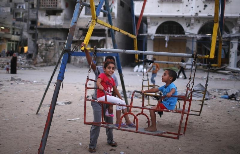 © Reuters. بان جي مون ينتقد اسرائيل لكن يبقيها خارج القائمة السوداء لانتهاك حقوق الاطفال