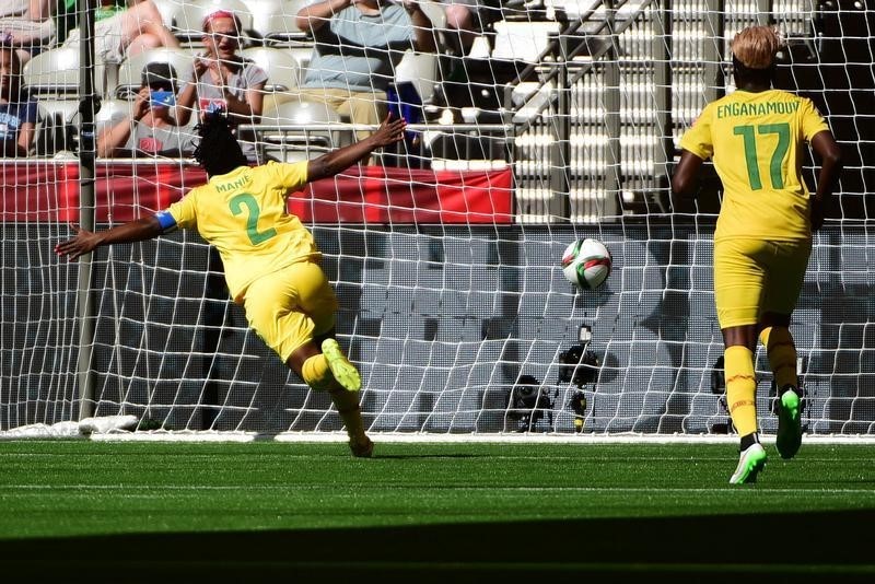 © Reuters. Soccer: Women's World Cup-Cameroon at Ecuador