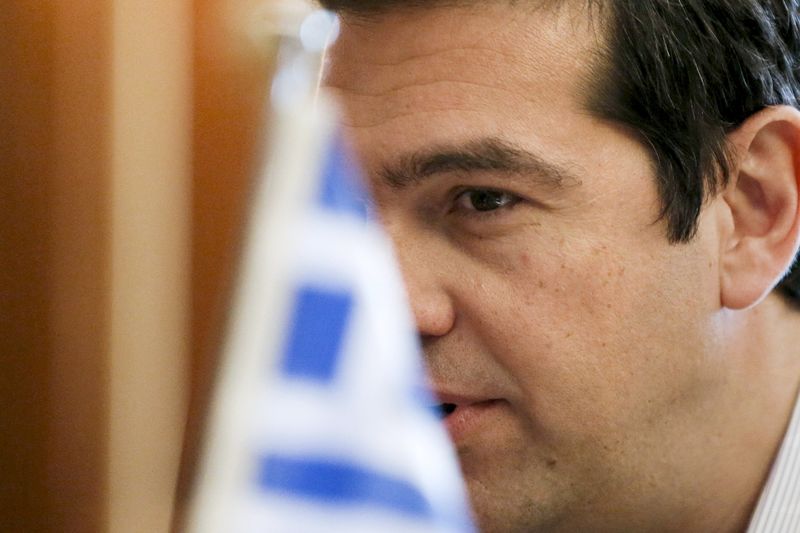 © Reuters. Il premier greco Alexis Tsipras 