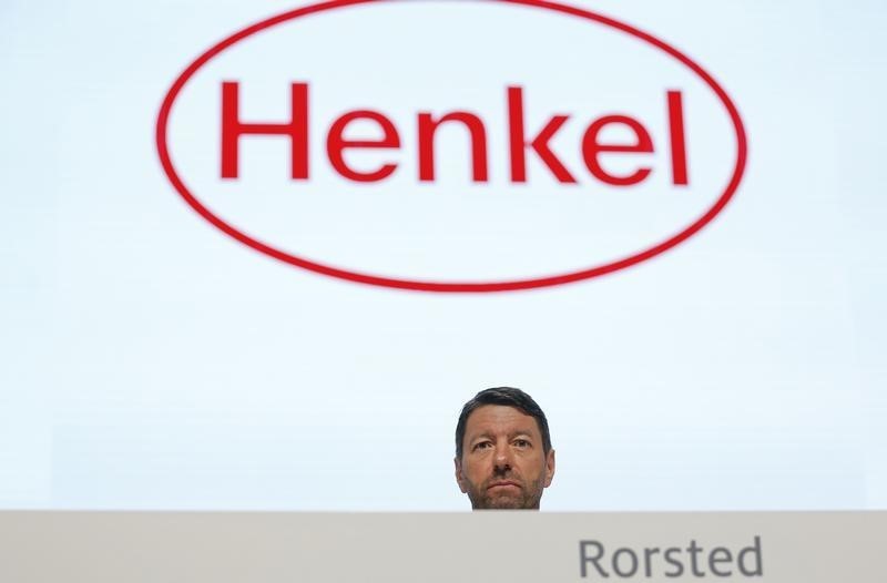 © Reuters. HENKEL ET COTY AURAIENT SOUMIS DES OFFRES SUR DES ACTIFS DE P&G