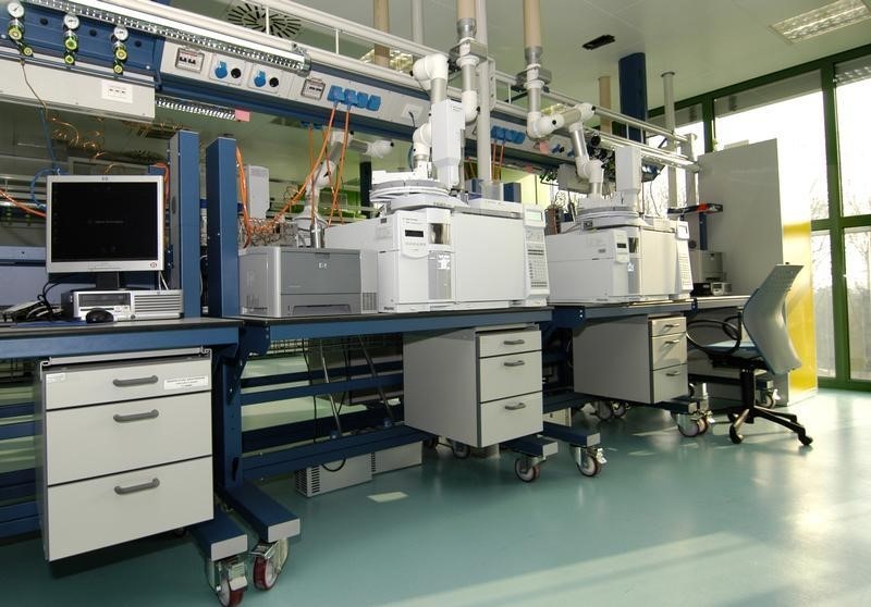 © Reuters. General view of anti-doping laboratory in Orbassano