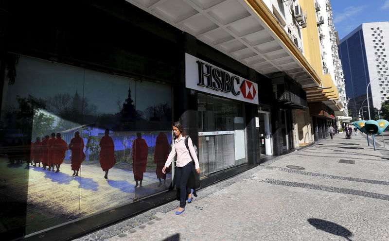 © Reuters. Agência do HSBC no centro do Rio de Janeiro