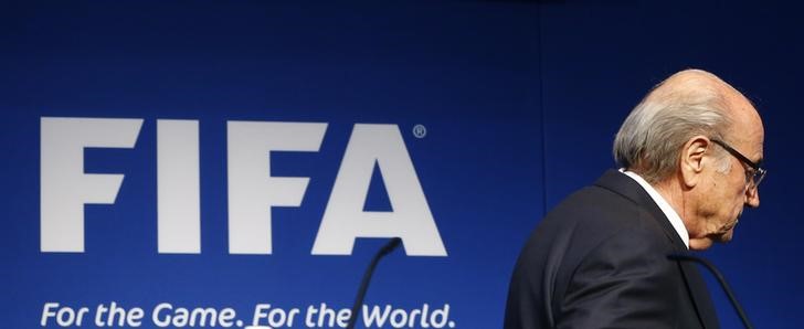 © Reuters. La FIFA iniciará en julio el proceso de sustitución de Blatter