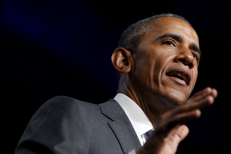 © Reuters. أوباما يوافق على إرسال ما يصل إلى 450 عسكريا إضافيا للعراق