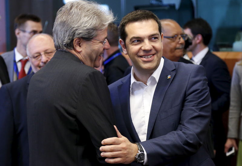 © Reuters. Ven posibilidades de un acuerdo con Grecia la semana que viene 