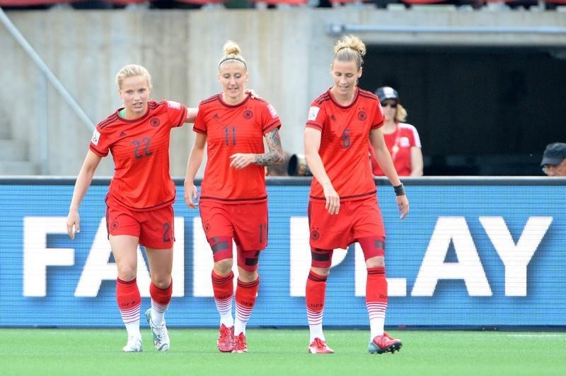 © Reuters. Soccer: Women's World Cup-Germany at Norway