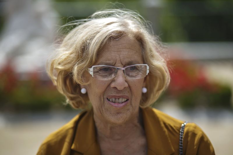 © Reuters. Manuela Carmena, nova prefeita de Madri