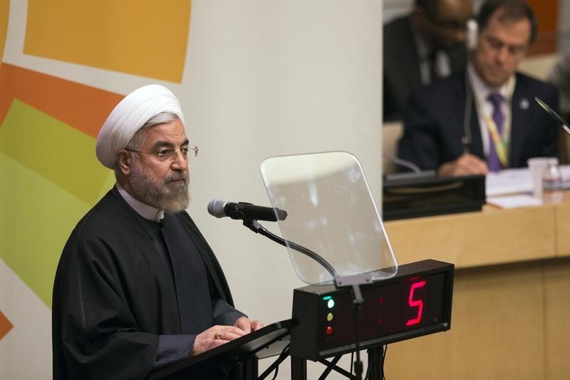 © Reuters. روحاني: إيران لن تسمح بتعريض أسرار الدولة للخطر عبر التفتيش النووي