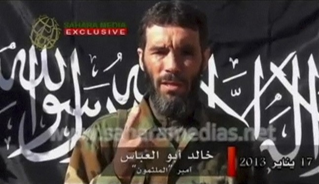 © Reuters. ليبيا تقول إن المتشدد الجزائري مختار بلمختار قُتل في غارة جوية أمريكية