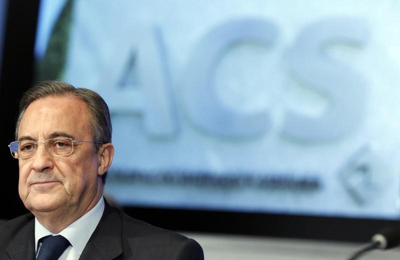 © Reuters. ACS cierra venta de activos concesionales por 180 millones de euros