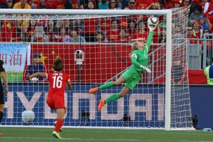 © Reuters. Soccer: Women's World Cup-China PR at New Zealand