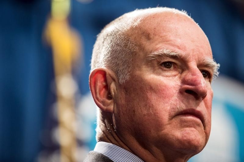 © Reuters. حاكم كاليفورنيا والهيئة التشريعية يتفقان على ميزانية قيمتها 115.4 مليار دولار