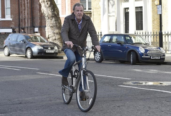 © Reuters. Apresentador de TV britânico Jemery Clarkson, em Londres