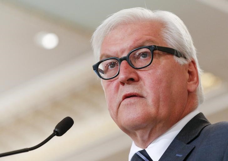 © Reuters. Ministro das Relações Exteriores da Alemanha Steinmeier