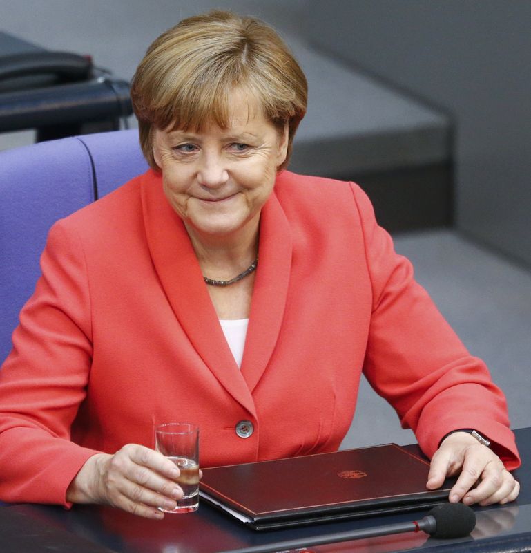 © Reuters. Merkel aún ve posible un acuerdo con Grecia si Atenas pone voluntad