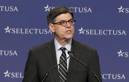 © Reuters. Secretário do Tesouro norte-americano, Jack Lew, em foto de arquivo