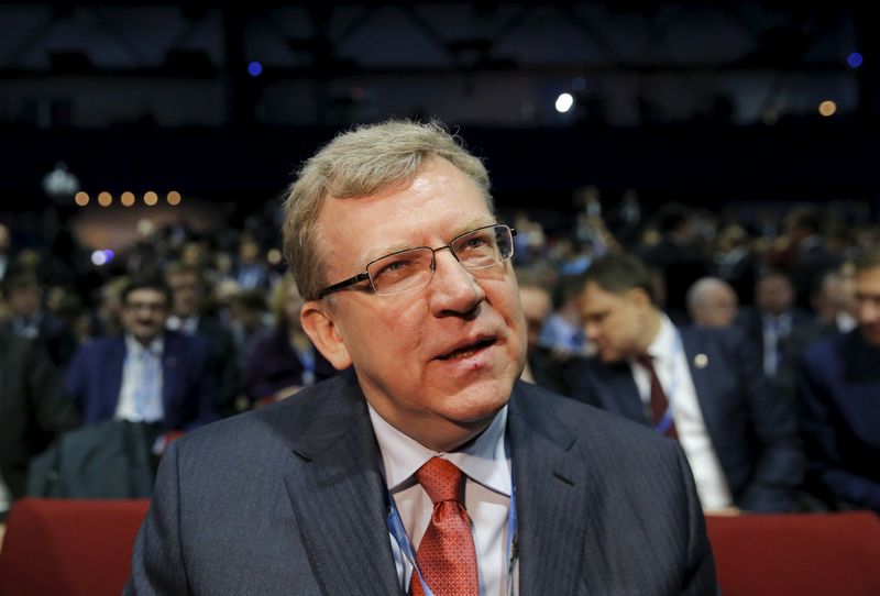 © Reuters. Russia's former Finance Minister Kudrin attends the St. Petersburg International Economic Forum 2015 in St. Petersburg