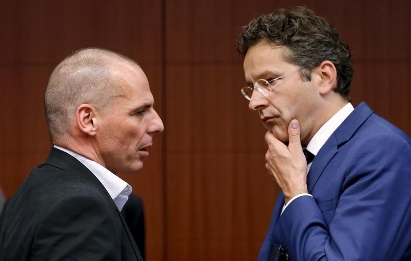 © Reuters. Jefe del Eurogrupo dice que no hay acuerdo a la vista sobre la deuda griega