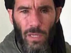 © Reuters. Algerian militant Mokhtar Belmokhtar is seen in an undated picture from the U.S. Department of Justice