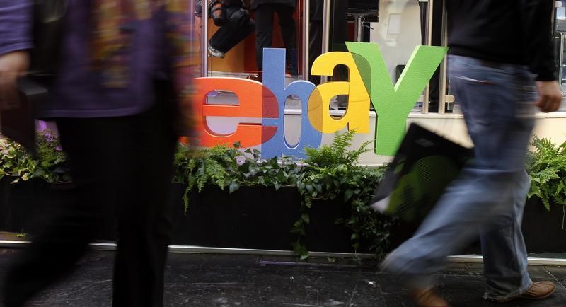 © Reuters. EBAY, À SUIVRE À LA BOURSE DE PARIS