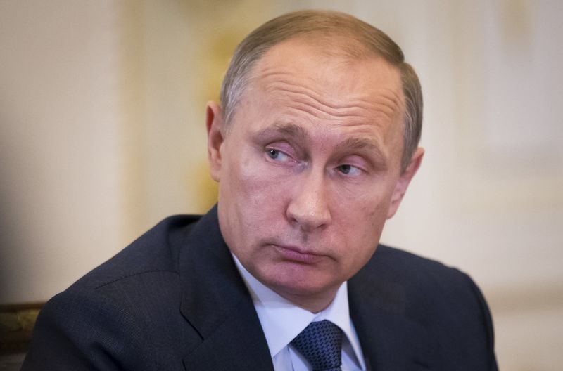 © Reuters. Presidente russo, Vladimir Putin, durante encontro em São Petersburgo, na Rússia