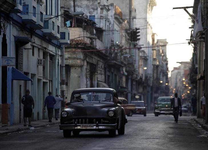 © Reuters. Centro de Havana, em Cuba