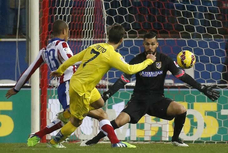 © Reuters. Vietto, vendido al Atlético según el presidente del Villarreal